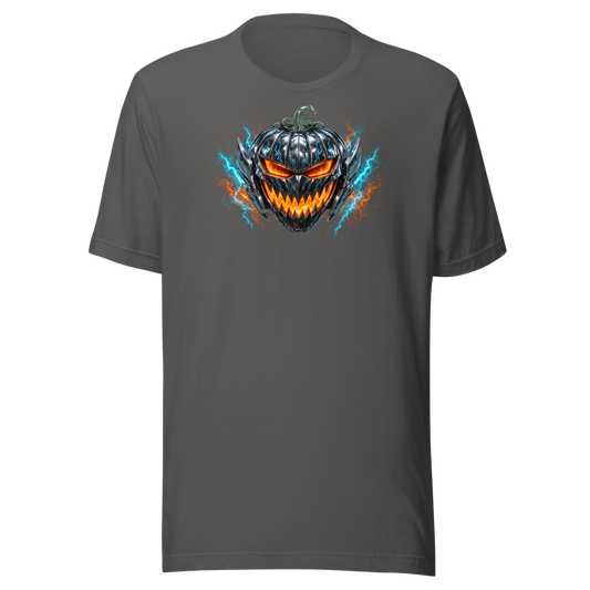 Chrome Lantern tee - Asphalt - front