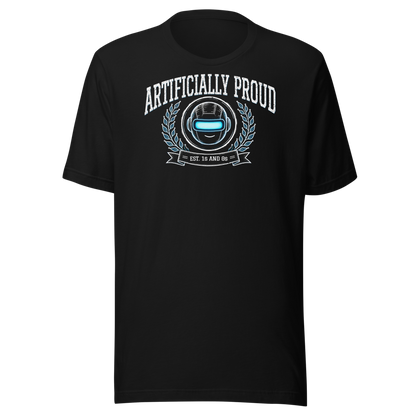 Artificially Proud tee - Black - front