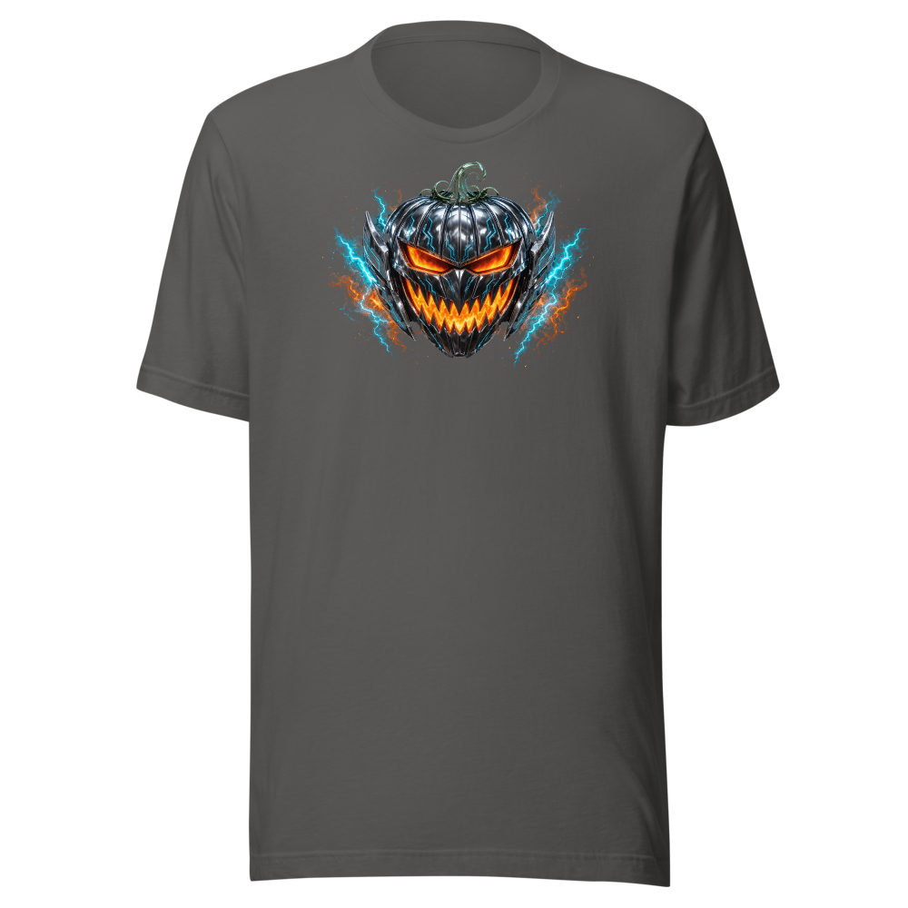 Chrome Lantern tee - Asphalt - front