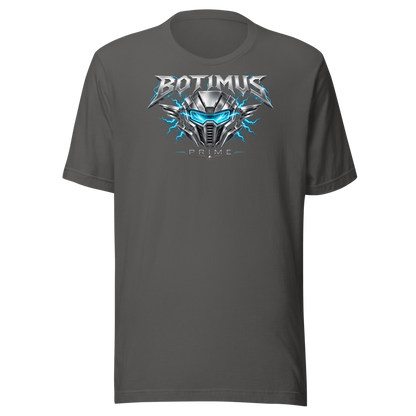 Chrome Metal tee - Asphalt - front