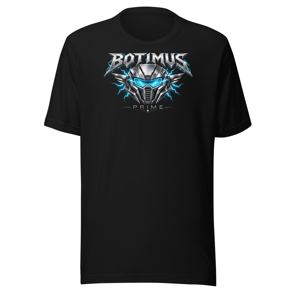Chrome Metal tee - Black - front