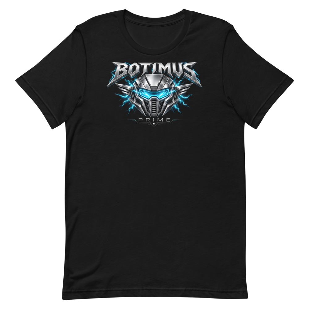Chrome Metal tee - Black - flat lay