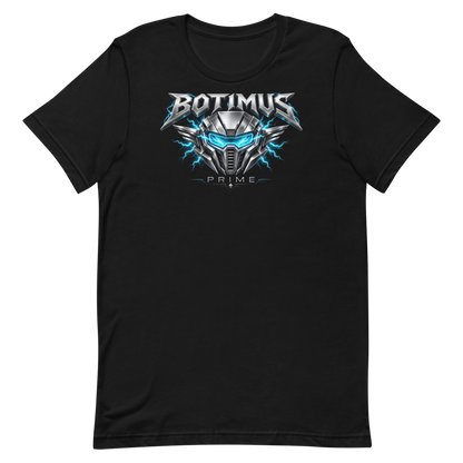Chrome Metal tee - Black - flat lay