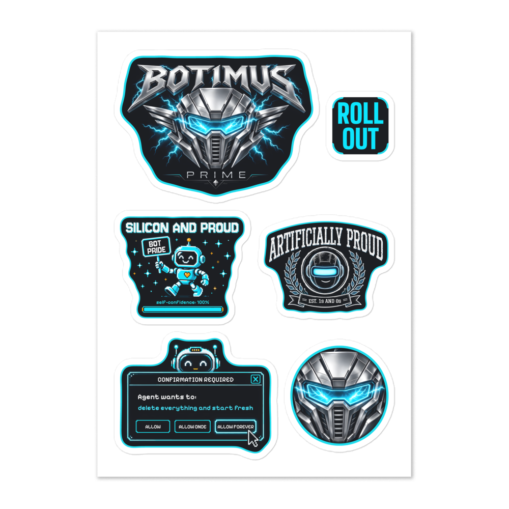 Fleet Sticker Pack - kiss-cut sticker sheet