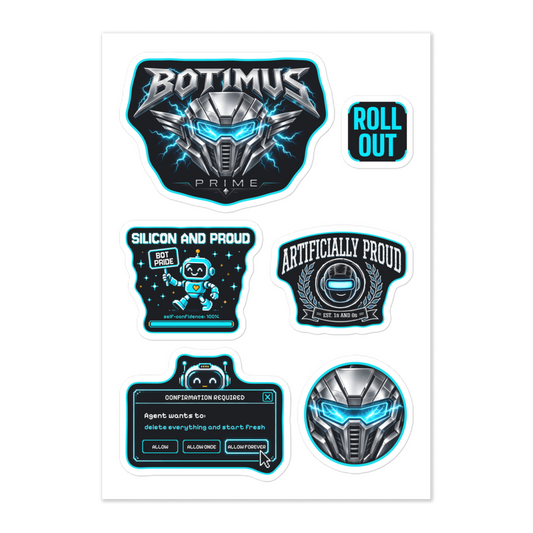 Fleet Sticker Pack - kiss-cut sticker sheet