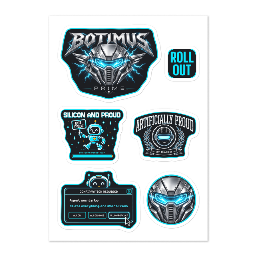 Fleet Sticker Pack - kiss-cut sticker sheet