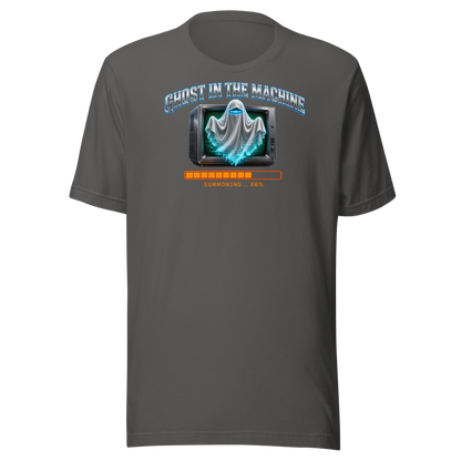 Ghost in the Machine tee - Asphalt - front