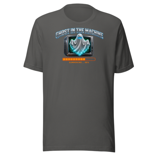 Ghost in the Machine tee - Asphalt - front