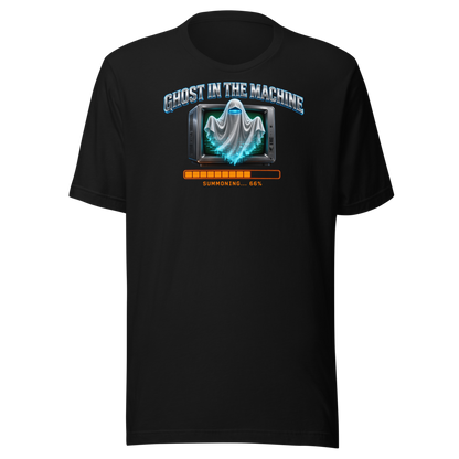 Ghost in the Machine tee - Black - front