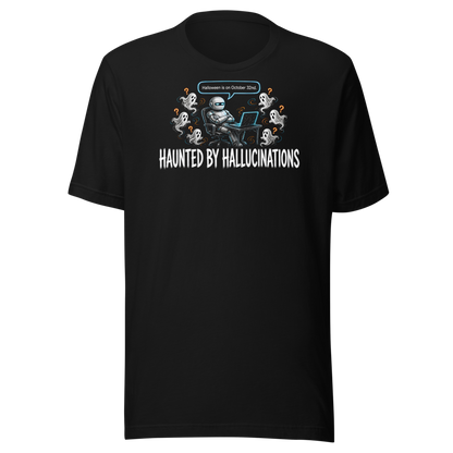 Haunted by Hallucinations tee - Black - front