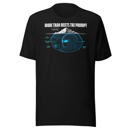 More Than Meets The Prompt tee - Black - front