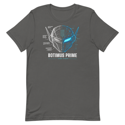 Prompt to Prime tee - Asphalt - flat lay