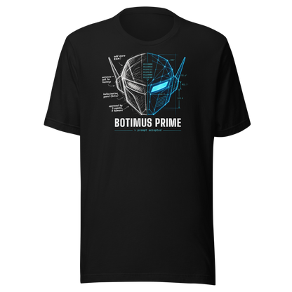 Prompt to Prime tee - Black - front
